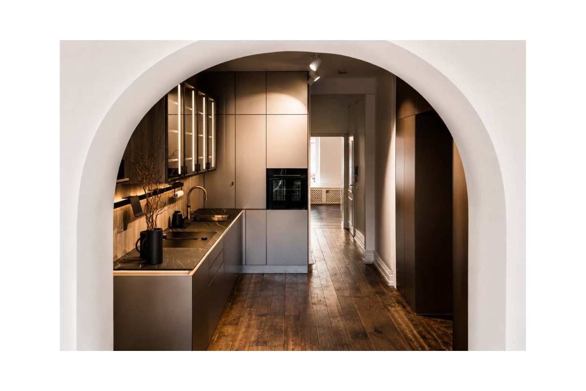 Innenausbau eines Küchenstudios – Komplettausbau für Kitchen Konzept