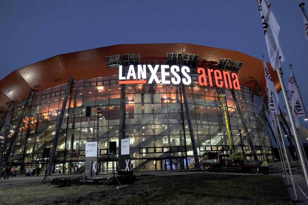 Leckortung & Instandsetzung der Metalldecke – LANXESS arena Köln